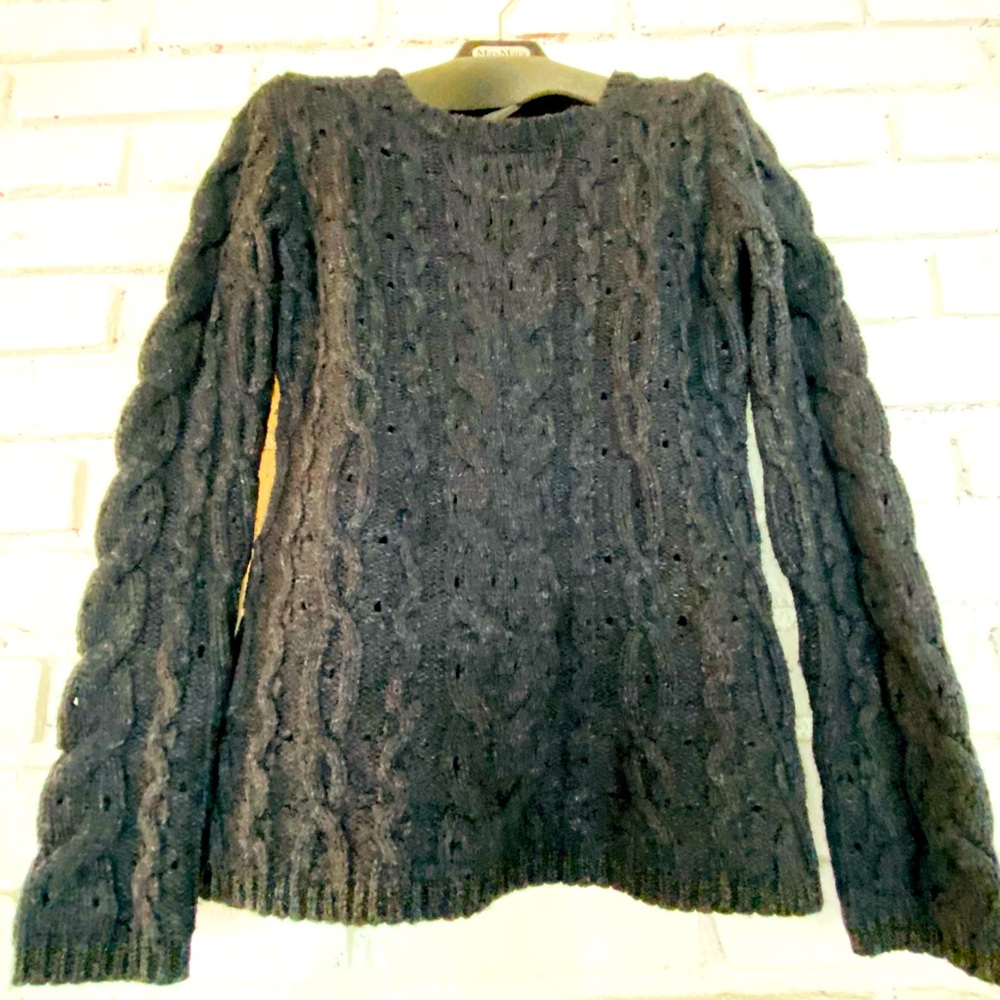 Coldwater Creek Pullover Black Sweater XS